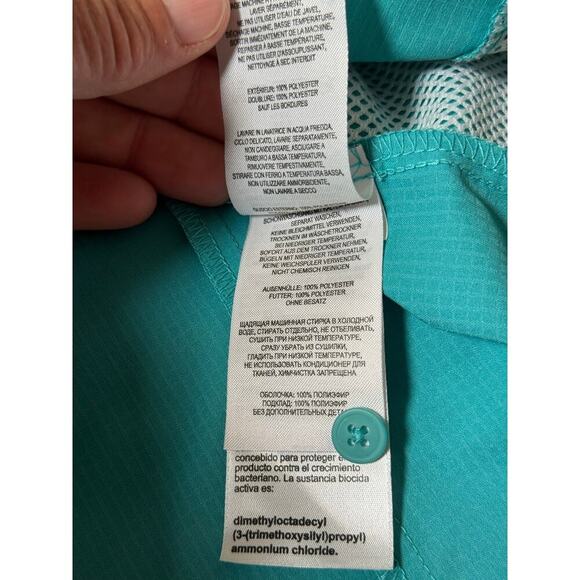 COLUMBIA SPORTSWEAR Kids/Girls PFG long sleeve shirt; Green/Teal, size XS(6- 6X) - Picture 11 of 14